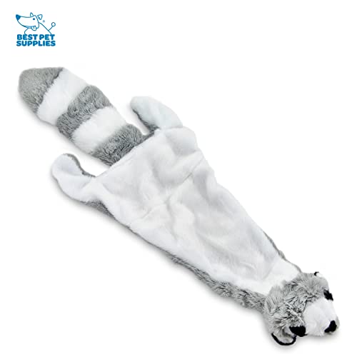 Best Pet Supplies 2-in-1 Stuffless Squeaky Dog Toys with Soft, Durable Fabric for Small, Medium, and Large Pets, No Stuffing for Indoor Play, Supports Active Biting and Play - 1Wild Duck, Small