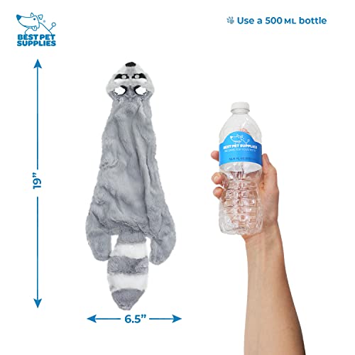 Best Pet Supplies 2-in-1 Stuffless Squeaky Dog Toys with Soft, Durable Fabric for Small, Medium, and Large Pets, No Stuffing for Indoor Play, Supports Active Biting and Play - 1Wild Duck, Small