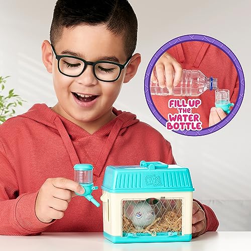 Little Live Pets - Mama Surprise Minis. Feed and Nurture a Lil' Bunny Inside Their Hutch so she can be a Mama. She has 2, 3, or 4 Babies with Surprise Accessories to Dress Up The Babies
