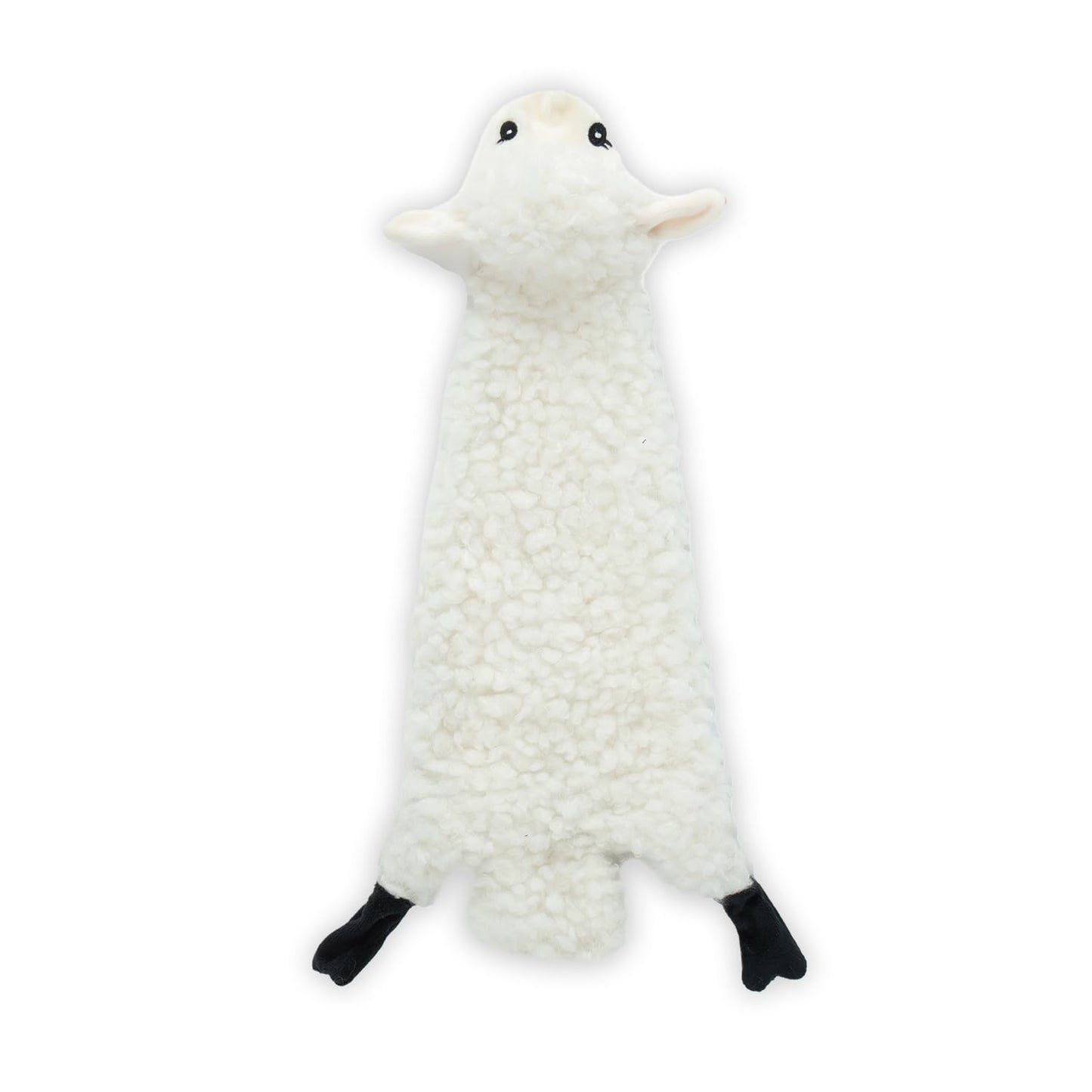 Best Pet Supplies 2-in-1 Stuffless Squeaky Dog Toys with Soft, Durable Fabric for Small, Medium, and Large Pets, No Stuffing for Indoor Play, Supports Active Biting and Play - 1Wild Duck, Small
