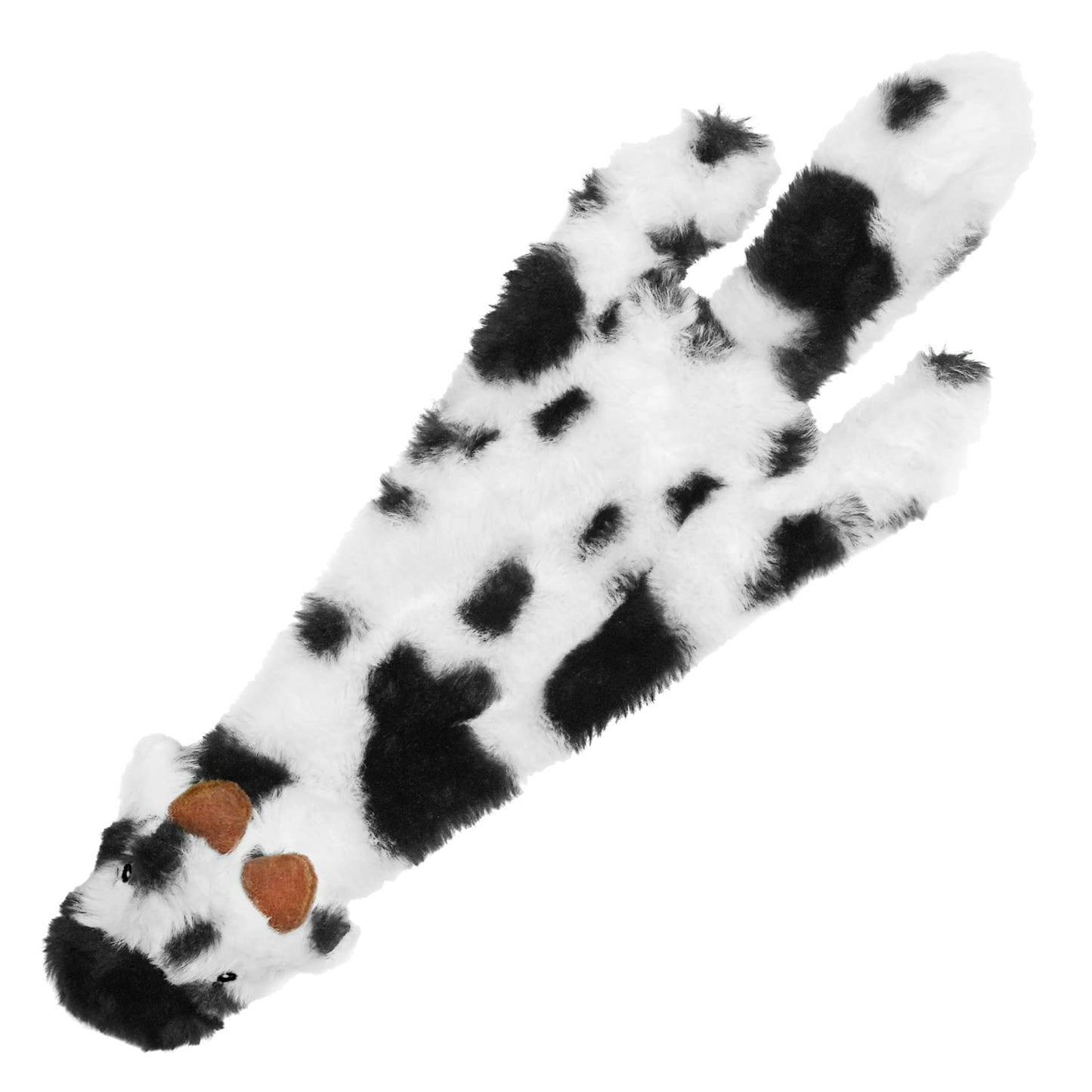 Best Pet Supplies 2-in-1 Stuffless Squeaky Dog Toys with Soft, Durable Fabric for Small, Medium, and Large Pets, No Stuffing for Indoor Play, Supports Active Biting and Play - 1Wild Duck, Small