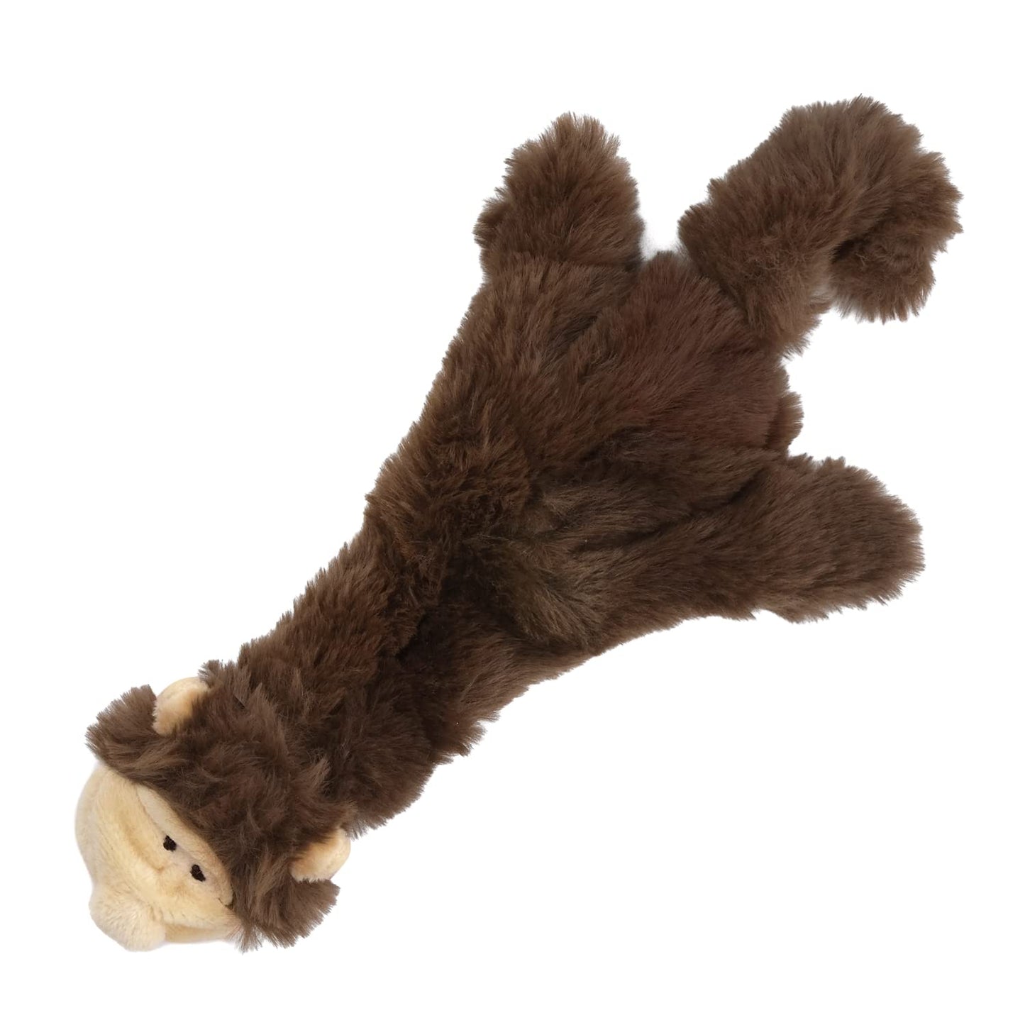 Best Pet Supplies 2-in-1 Stuffless Squeaky Dog Toys with Soft, Durable Fabric for Small, Medium, and Large Pets, No Stuffing for Indoor Play, Supports Active Biting and Play - 1Wild Duck, Small