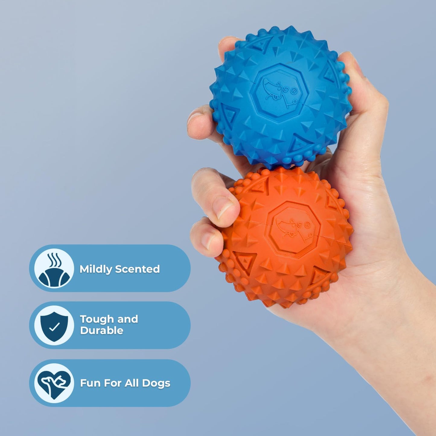 Best Pet Supplies 2-in-1 Stuffless Squeaky Dog Toys with Soft, Durable Fabric for Small, Medium, and Large Pets, No Stuffing for Indoor Play, Supports Active Biting and Play - 1Wild Duck, Small