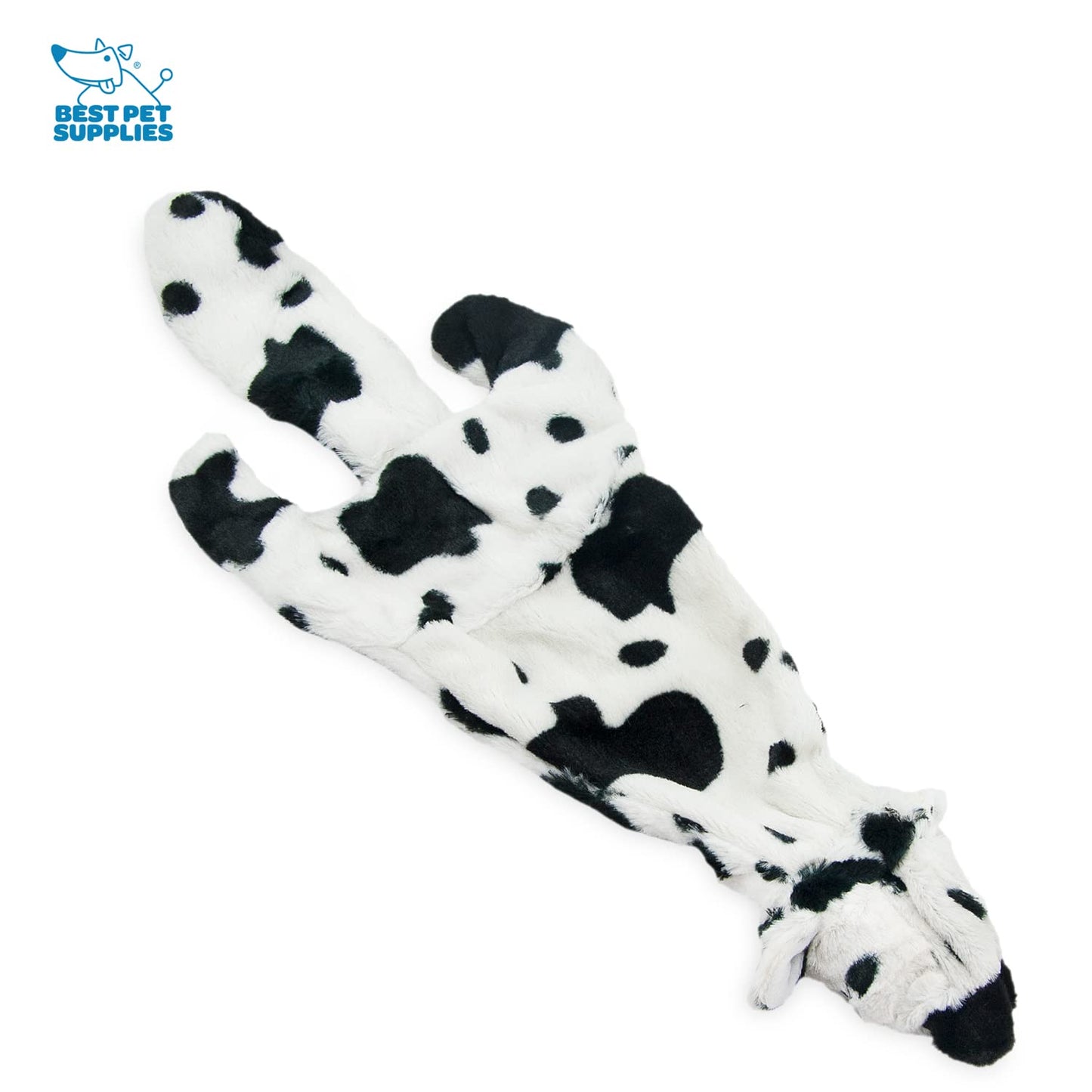 Best Pet Supplies 2-in-1 Stuffless Squeaky Dog Toys with Soft, Durable Fabric for Small, Medium, and Large Pets, No Stuffing for Indoor Play, Supports Active Biting and Play - 1Wild Duck, Small