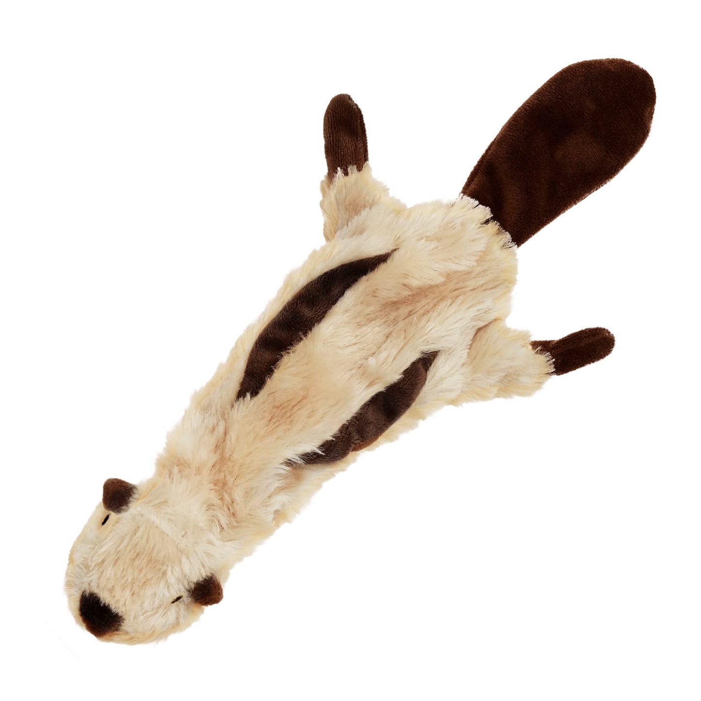 Best Pet Supplies 2-in-1 Stuffless Squeaky Dog Toys with Soft, Durable Fabric for Small, Medium, and Large Pets, No Stuffing for Indoor Play, Supports Active Biting and Play - 1Wild Duck, Small