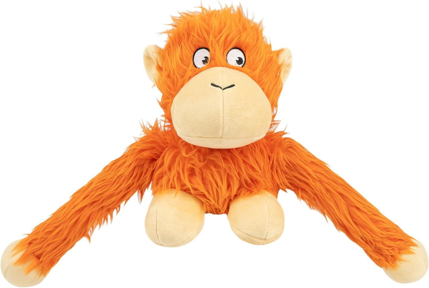 Best Pet Supplies 2-in-1 Stuffless Squeaky Dog Toys with Soft, Durable Fabric for Small, Medium, and Large Pets, No Stuffing for Indoor Play, Supports Active Biting and Play - 1Wild Duck, Small