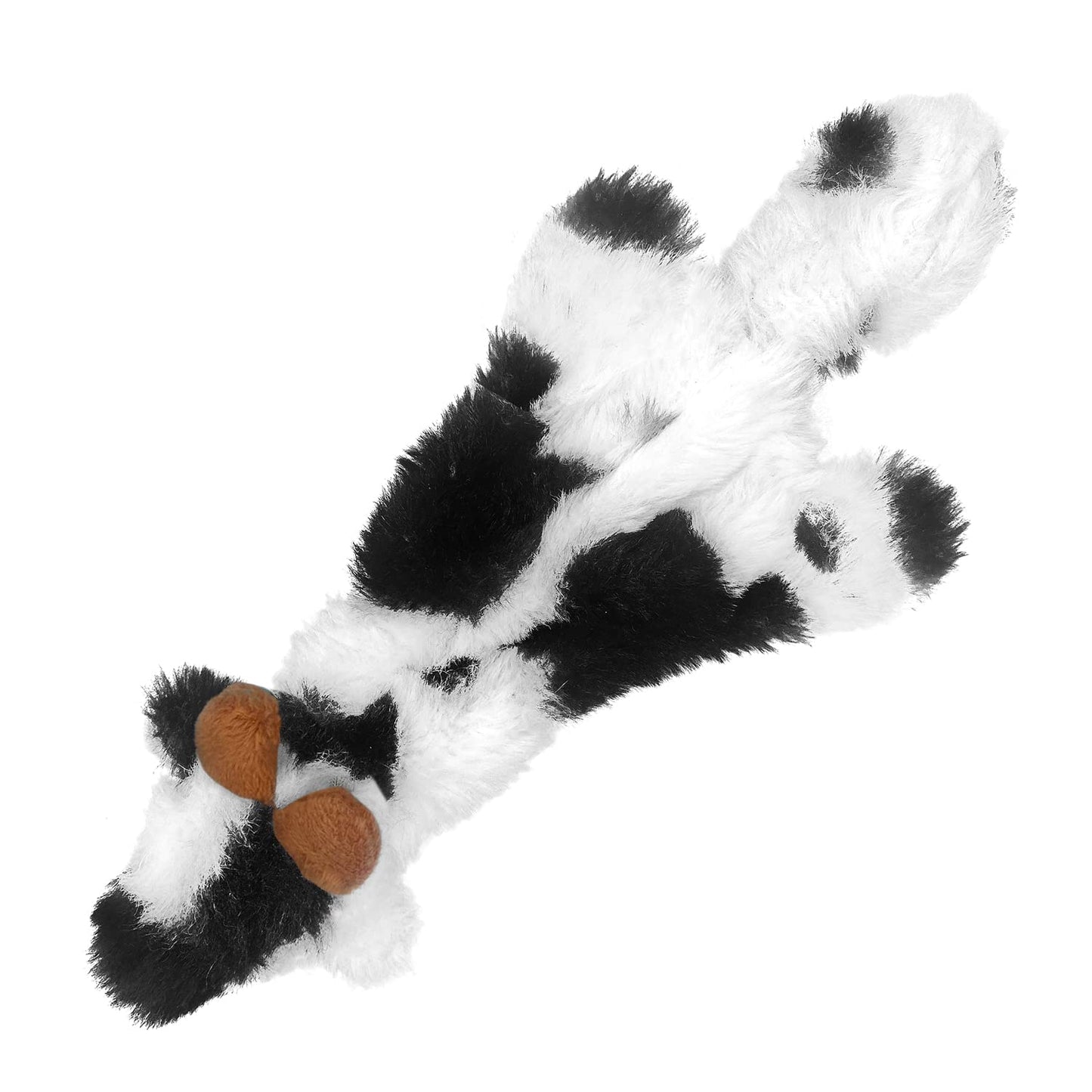 Best Pet Supplies 2-in-1 Stuffless Squeaky Dog Toys with Soft, Durable Fabric for Small, Medium, and Large Pets, No Stuffing for Indoor Play, Supports Active Biting and Play - 1Wild Duck, Small