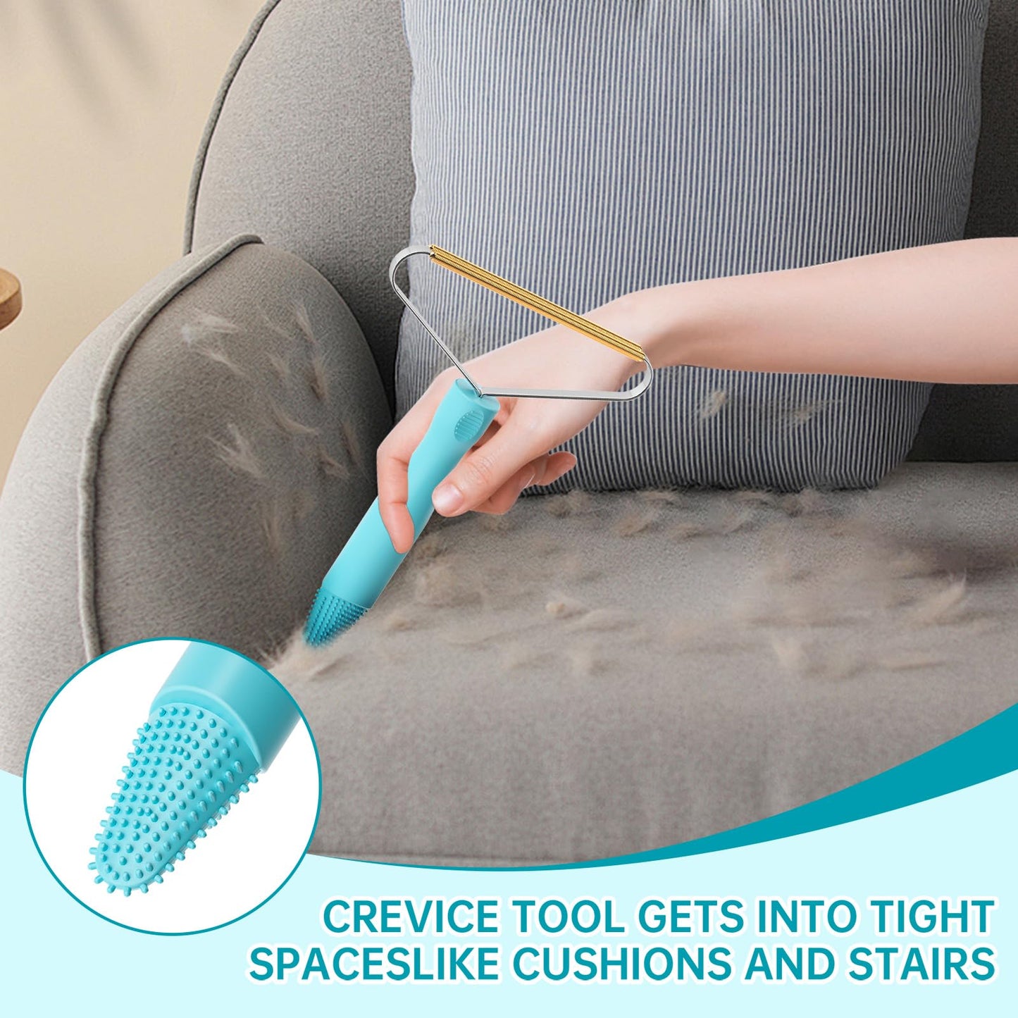 Pet Hair Remover, Dog Cat Hair Remover,Lint Remover,Carpet Rake for Pet Hair Removal,Carpet Rake,Lint Brush,Lint Shaver for Carpets, Car Mat,Couch,Pet Bed,Furniture & Rug