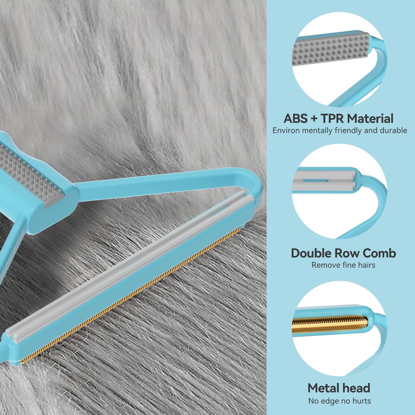 Pet Hair Remover, Dog Cat Hair Remover,Lint Remover,Carpet Rake for Pet Hair Removal,Carpet Rake,Lint Brush,Lint Shaver for Carpets, Car Mat,Couch,Pet Bed,Furniture & Rug