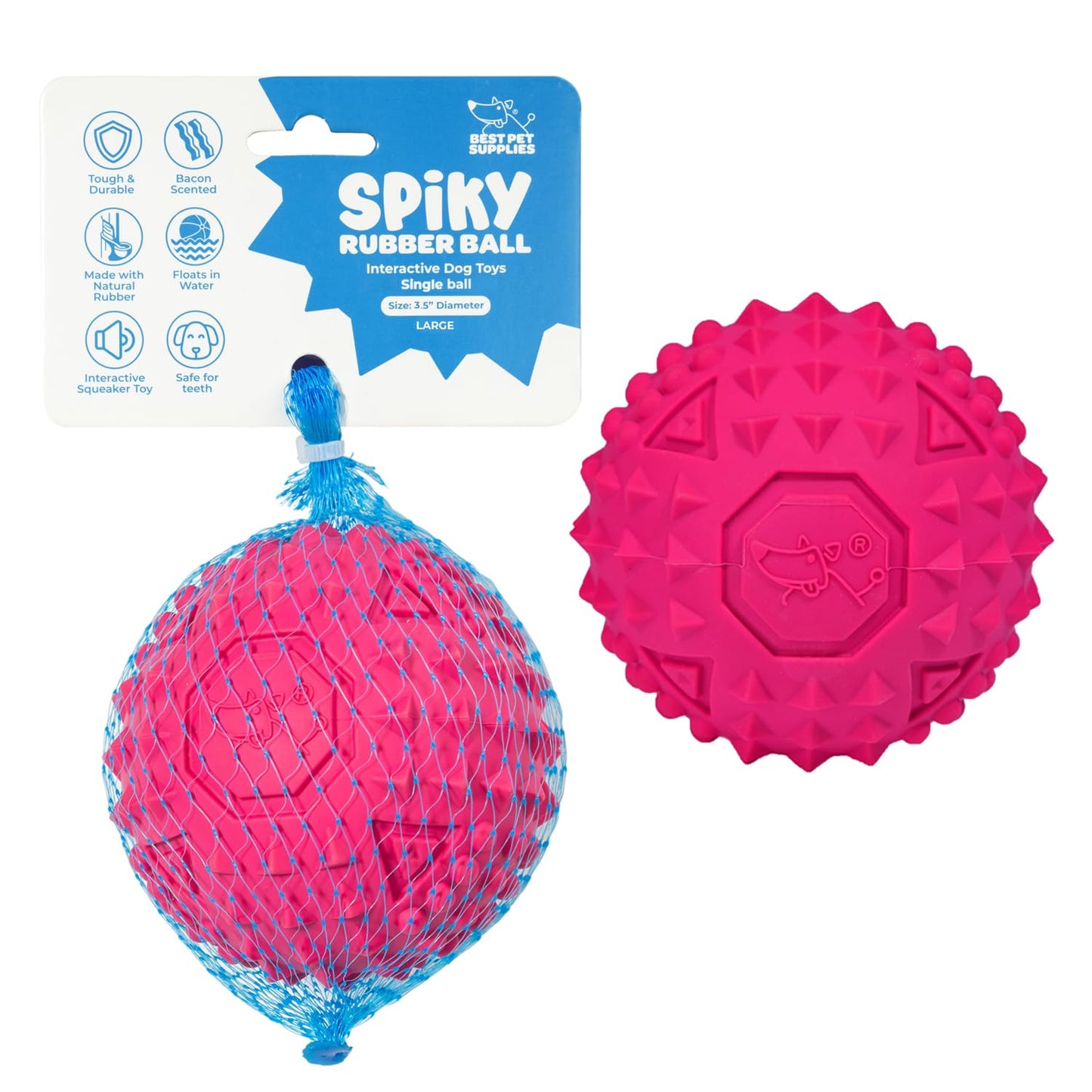 Best Pet Supplies 2-in-1 Stuffless Squeaky Dog Toys with Soft, Durable Fabric for Small, Medium, and Large Pets, No Stuffing for Indoor Play, Supports Active Biting and Play - 1Wild Duck, Small