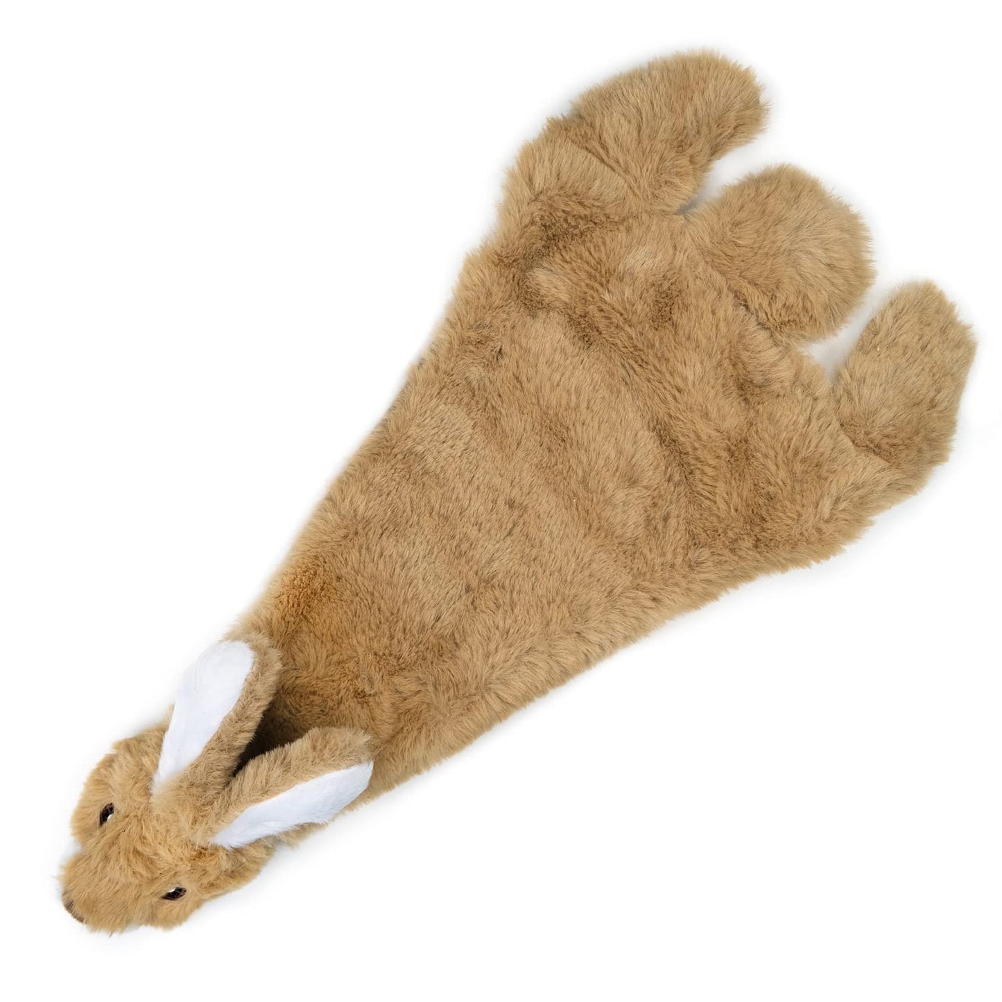 Best Pet Supplies 2-in-1 Stuffless Squeaky Dog Toys with Soft, Durable Fabric for Small, Medium, and Large Pets, No Stuffing for Indoor Play, Supports Active Biting and Play - 1Wild Duck, Small