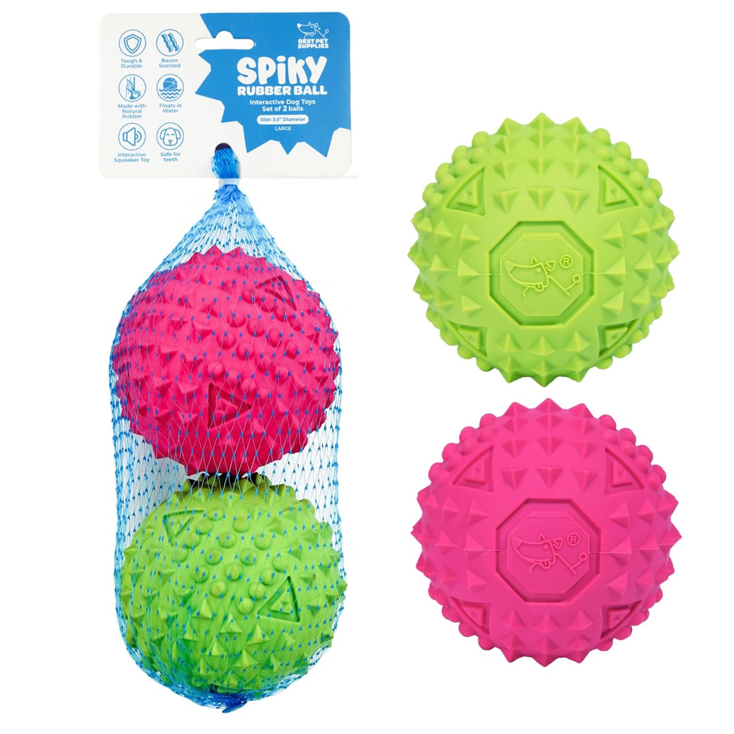 Best Pet Supplies 2-in-1 Stuffless Squeaky Dog Toys with Soft, Durable Fabric for Small, Medium, and Large Pets, No Stuffing for Indoor Play, Supports Active Biting and Play - 1Wild Duck, Small