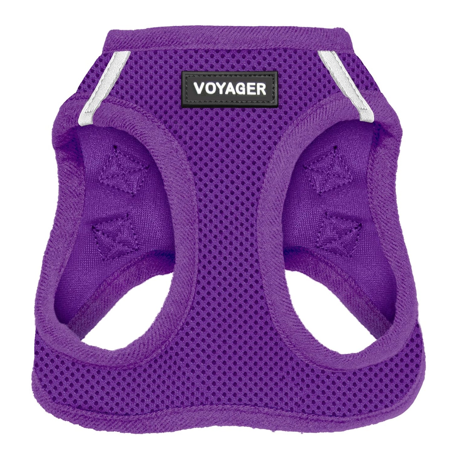 Best Pet Supplies Voyager Step-in Air Dog Harness - All Weather Mesh Step in Vest Harness for Small and Medium Dogs by - Harness (Fuchsia), Medium