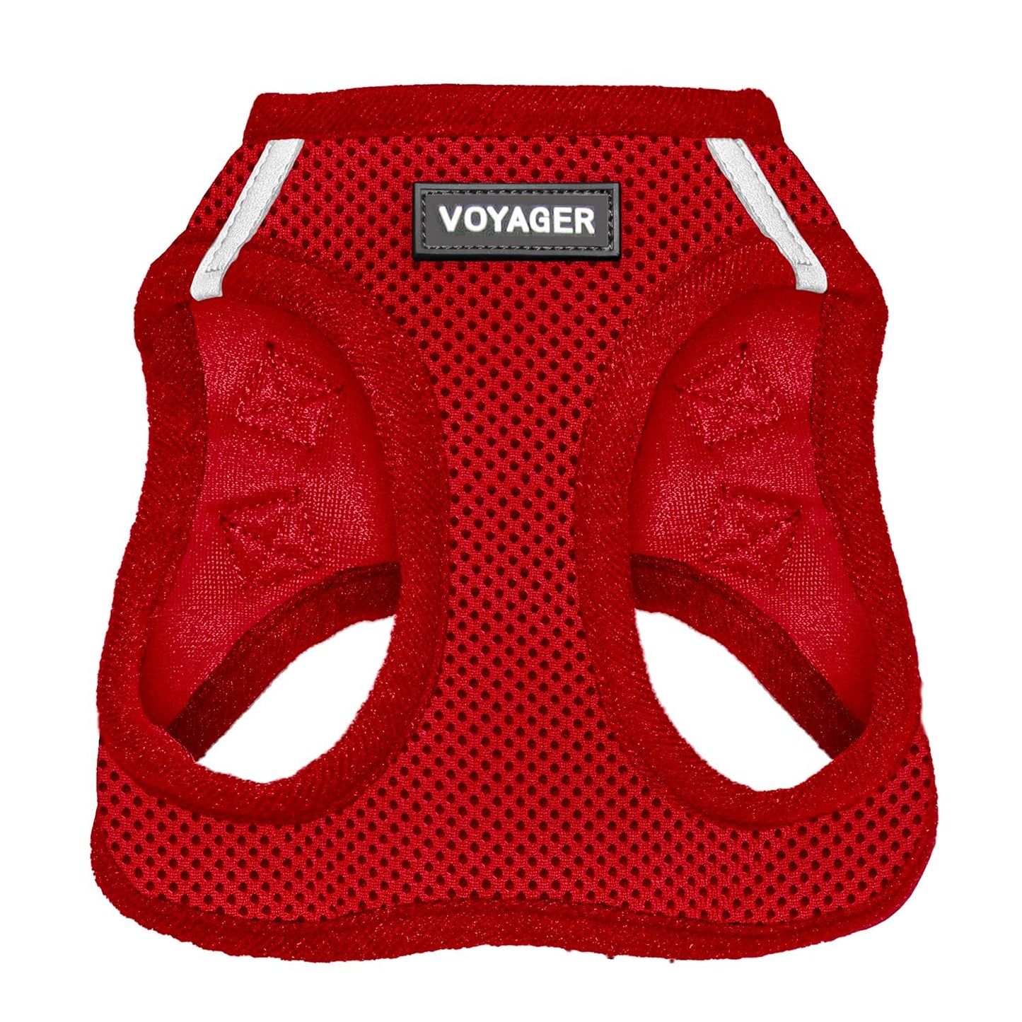 Best Pet Supplies Voyager Step-in Air Dog Harness - All Weather Mesh Step in Vest Harness for Small and Medium Dogs by - Harness (Fuchsia), Medium