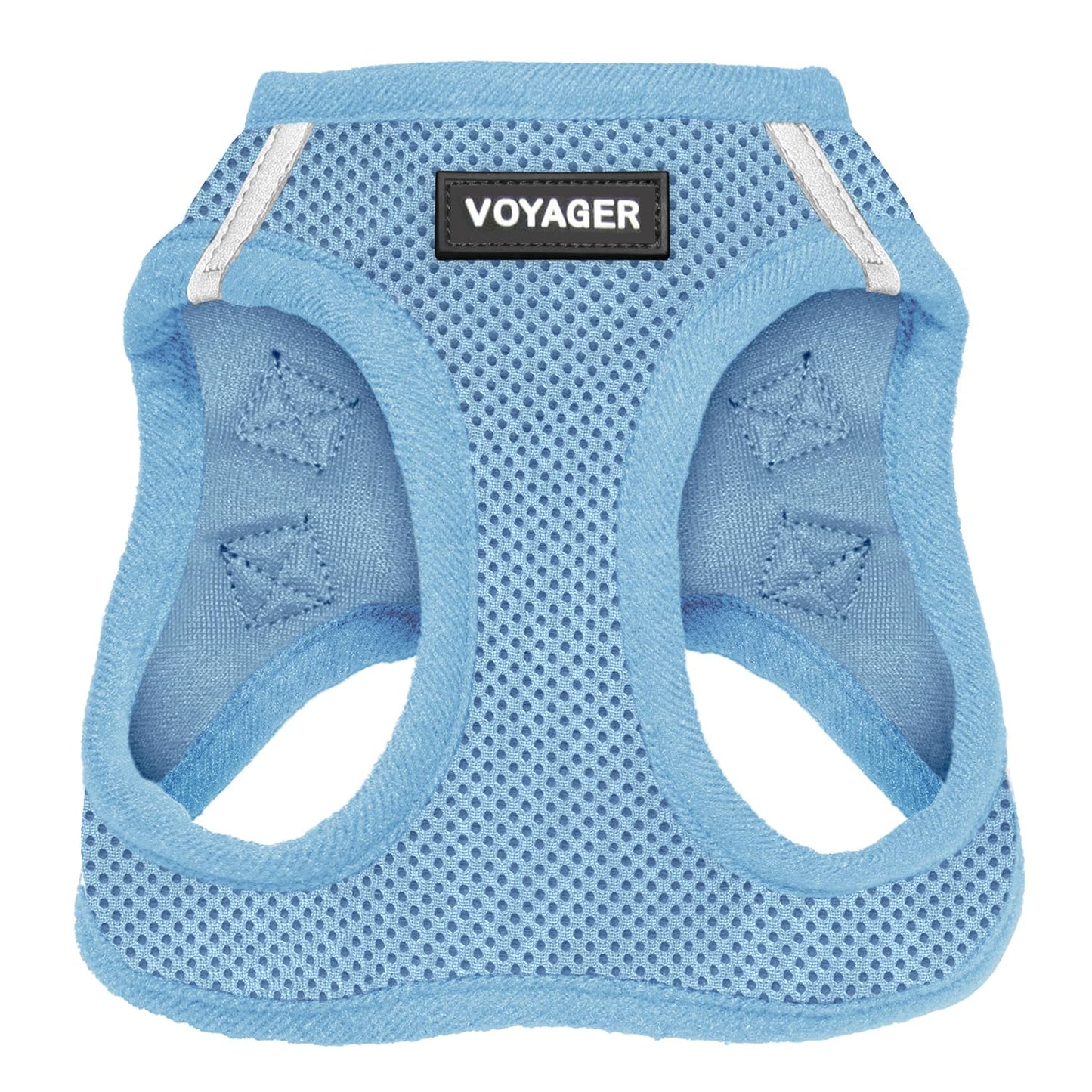 Best Pet Supplies Voyager Step-in Air Dog Harness - All Weather Mesh Step in Vest Harness for Small and Medium Dogs by - Harness (Fuchsia), Medium
