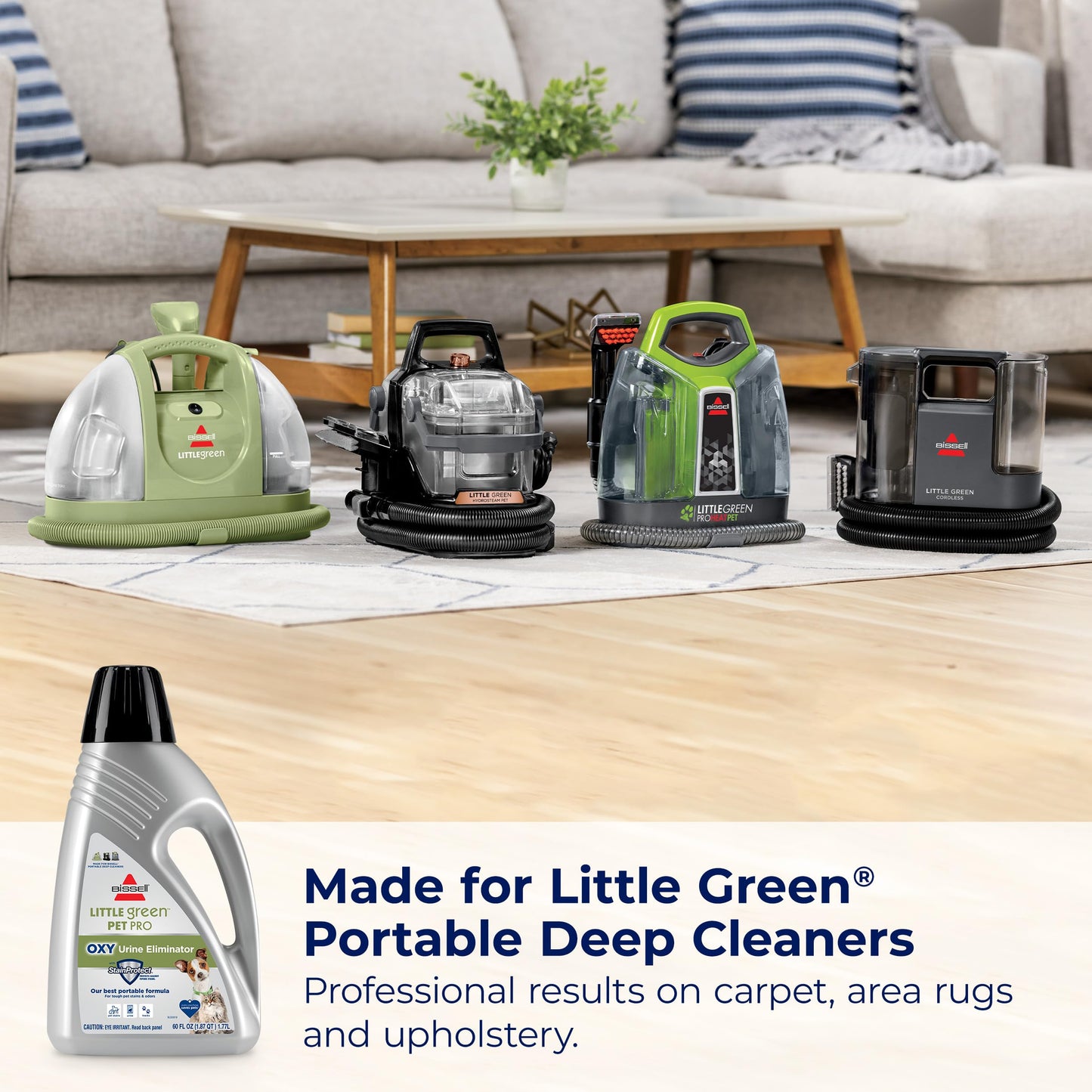 BISSELL® PET PRO OXY Spot & Stain Formula for Portable Carpet Cleaners, 32 oz., 2034