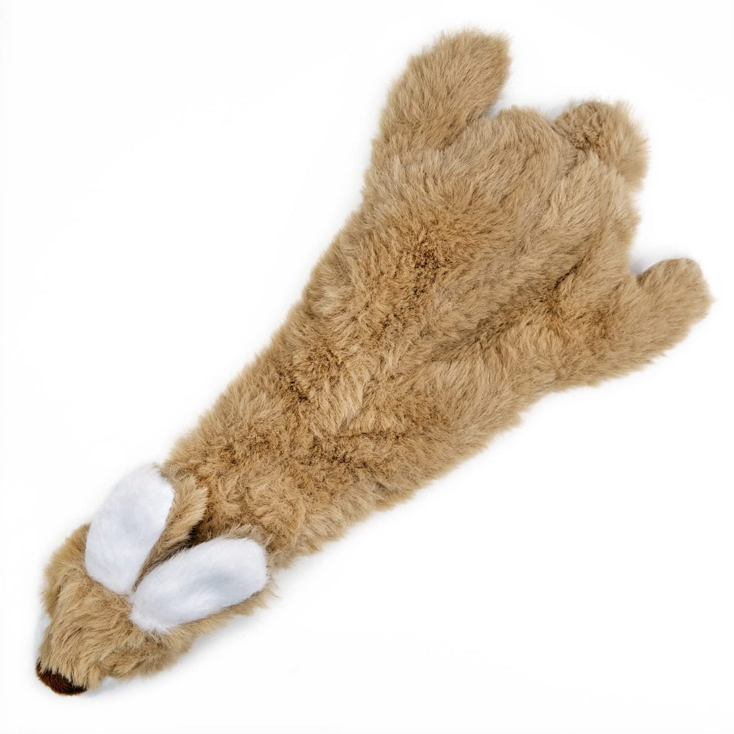 Best Pet Supplies 2-in-1 Stuffless Squeaky Dog Toys with Soft, Durable Fabric for Small, Medium, and Large Pets, No Stuffing for Indoor Play, Supports Active Biting and Play - 1Wild Duck, Small
